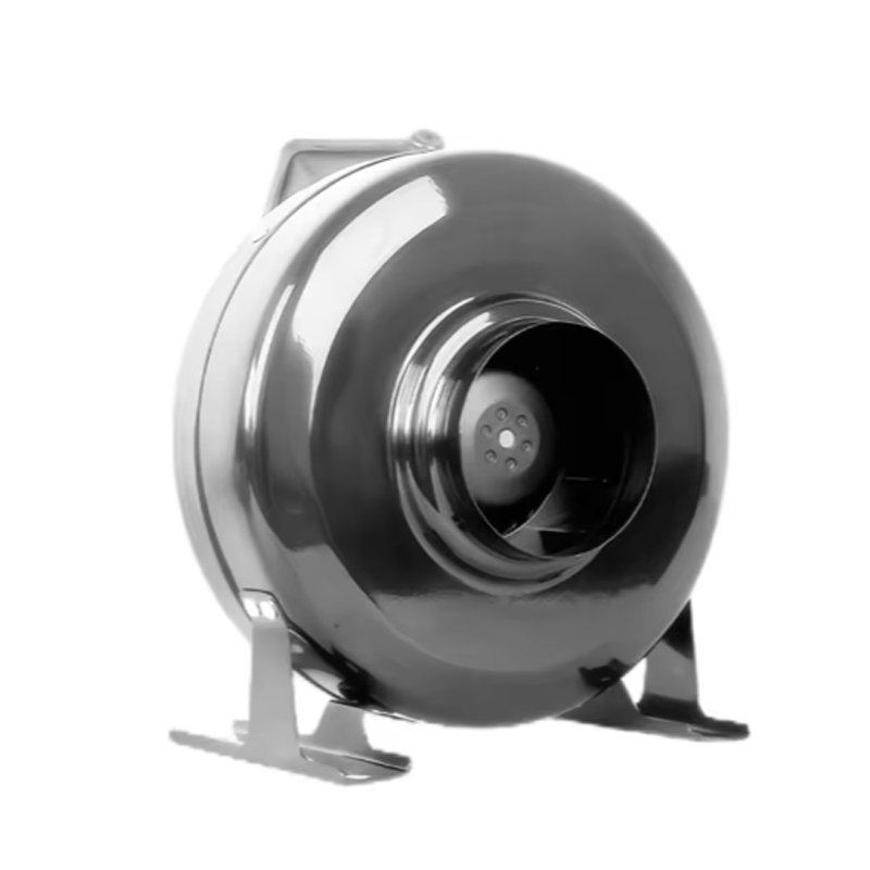 Ducht impeller claonta 220V lucht leanúna lártheifeacha ar gcúl